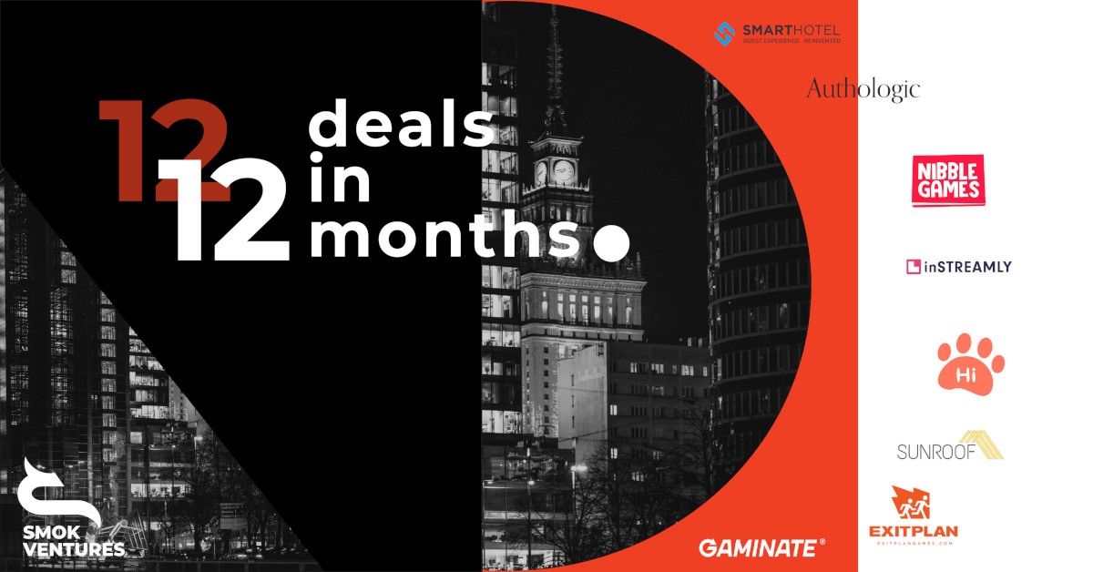 12 Deals in 12 Months. Year One of SMOK Ventures in Review